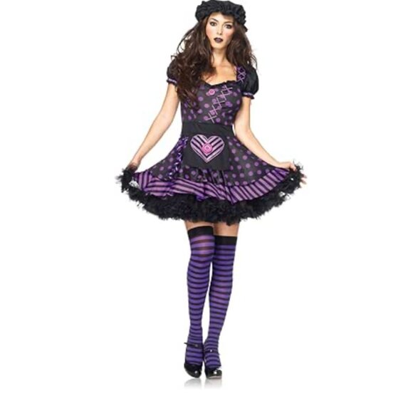 Leg Avenue Dark Dollie 2PC Womens Costume Size: Large - Picture 1 of 7